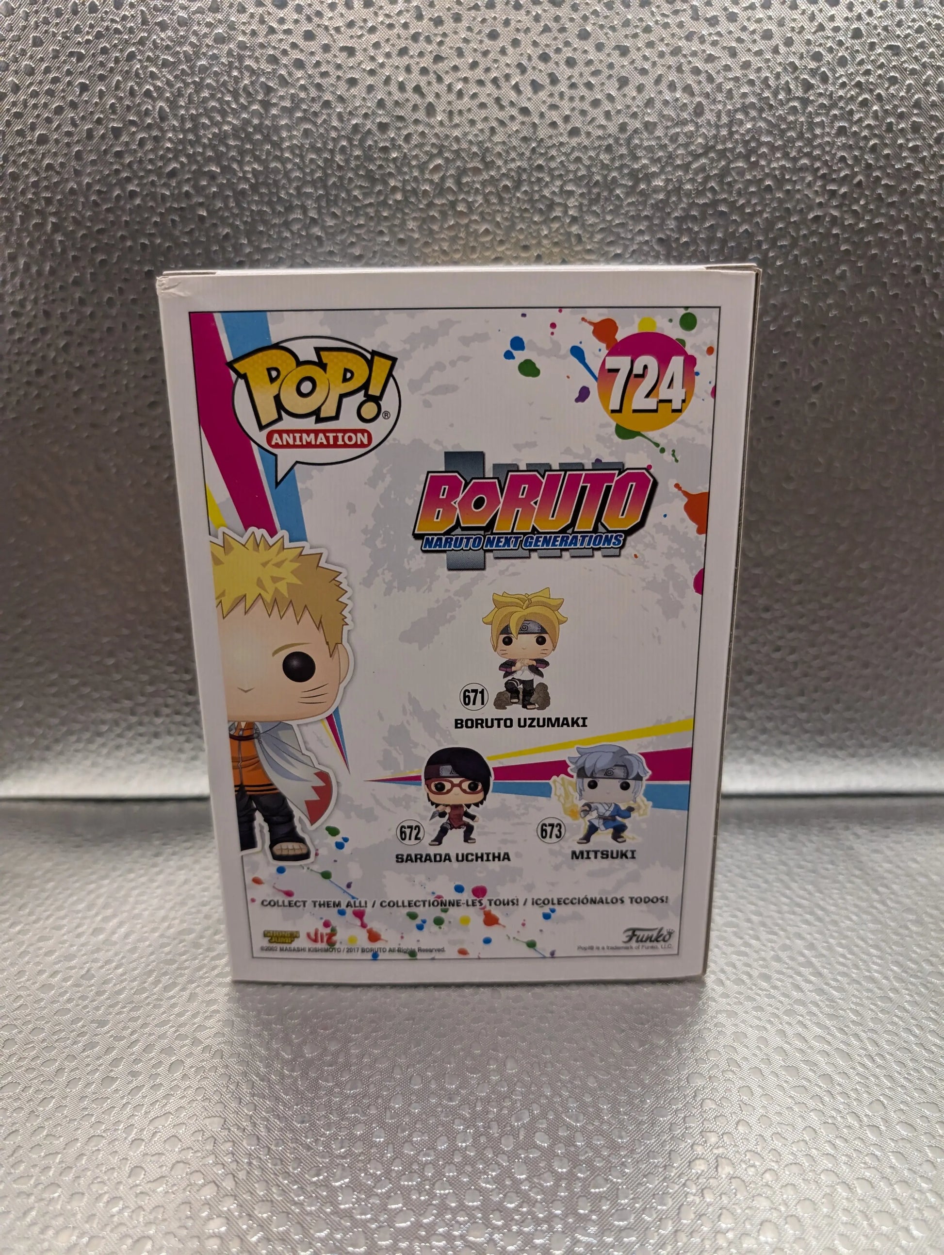 funko pop Vinyl 724 Naruto Hokage Boruto Animation Pop FRENLY BRICKS - Open 7 Days