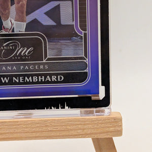 Andrew Nembhard 2022-23 Panini One And One /25 Purple RC Pacers #134 FRENLY BRICKS - Open 7 Days