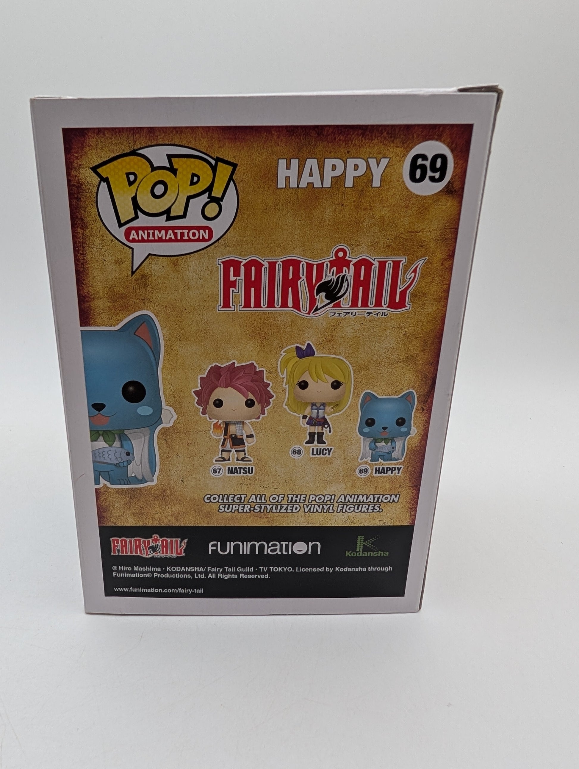 Funko Pop! Vinyl: Fairy Tail - Happy - (Flocked) - #69 Anime Cat FRENLY BRICKS - Open 7 Days