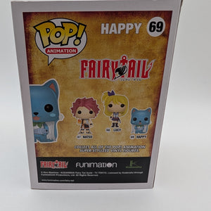 Funko Pop! Vinyl: Fairy Tail - Happy - (Flocked) - #69 Anime Cat FRENLY BRICKS - Open 7 Days