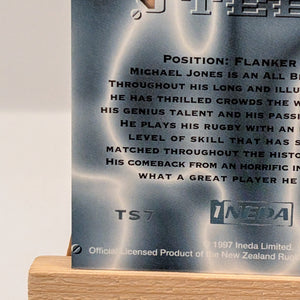 Michael Jones - 1997 Ineda - NZRU - Tempered Steel - TS7 - /1000 FRENLY BRICKS - Open 7 Days