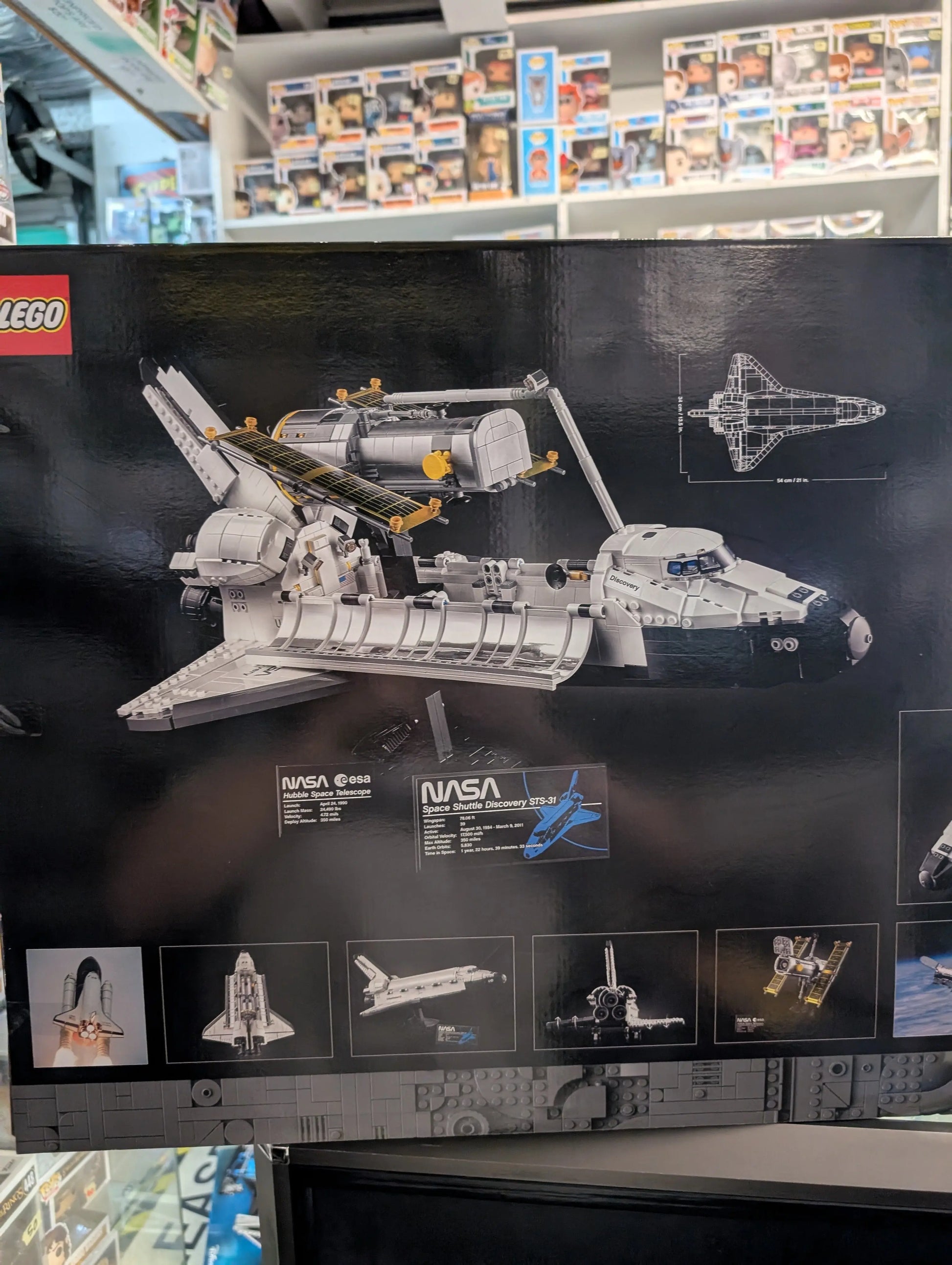 LEGO Icons: NASA Space Shuttle Discovery (10283) FRENLY BRICKS - Open 7 Days