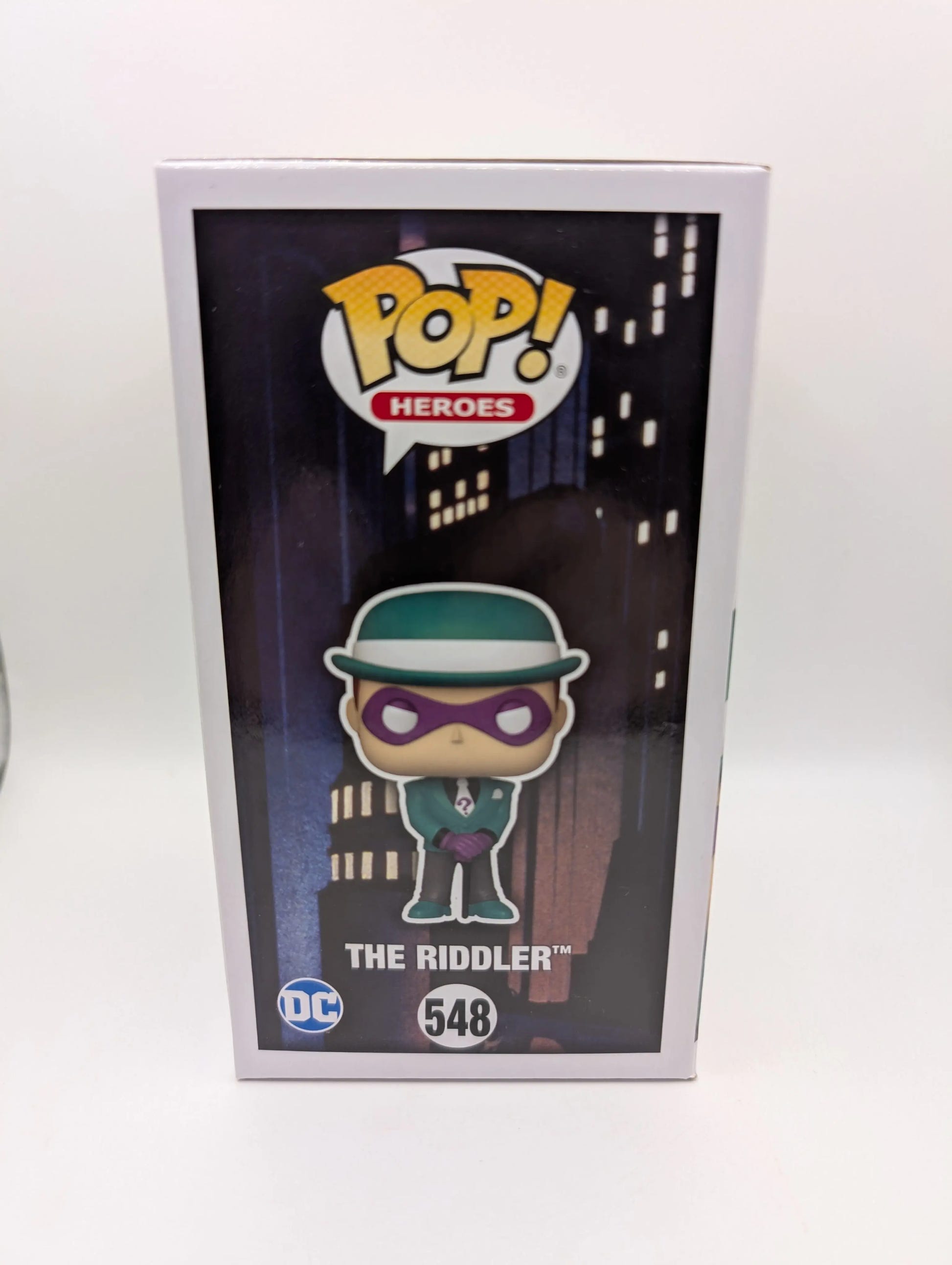 Batman Animated - The Riddler Pop! Vinyl Figure #548 Funko FRENLY BRICKS - Open 7 Days image 2
