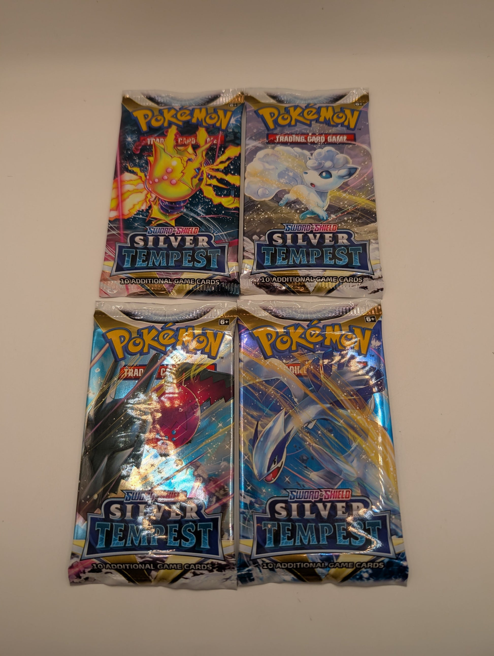 4x Pokemon Silver Tempest Booster Packs | Art Set | Sword & Shield | Brand New FRENLY BRICKS - Open 7 Days