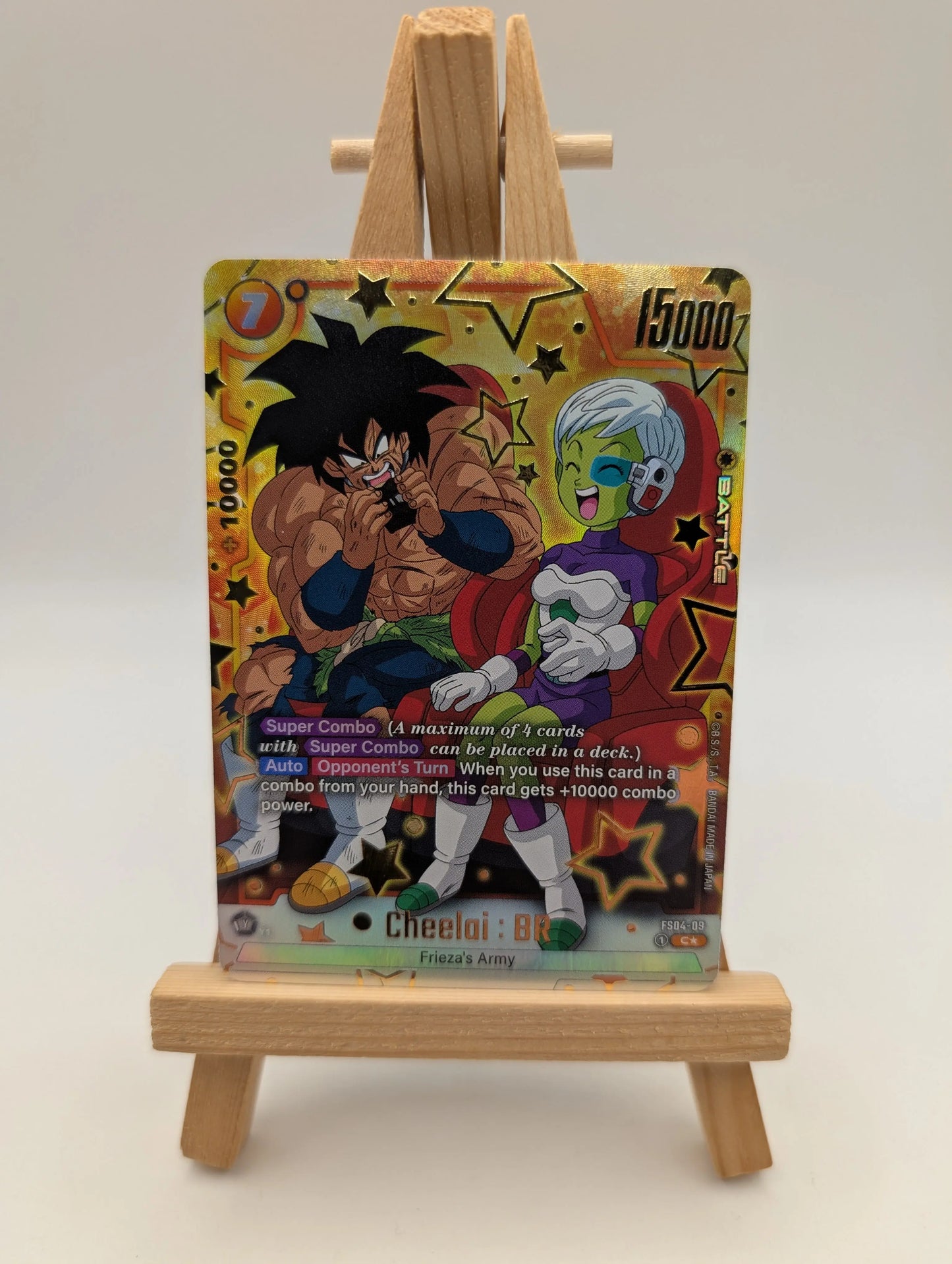 Cheelai: BR FS04-09 C☆ Dragon Ball Super Card FRENLY BRICKS - Open 7 Days