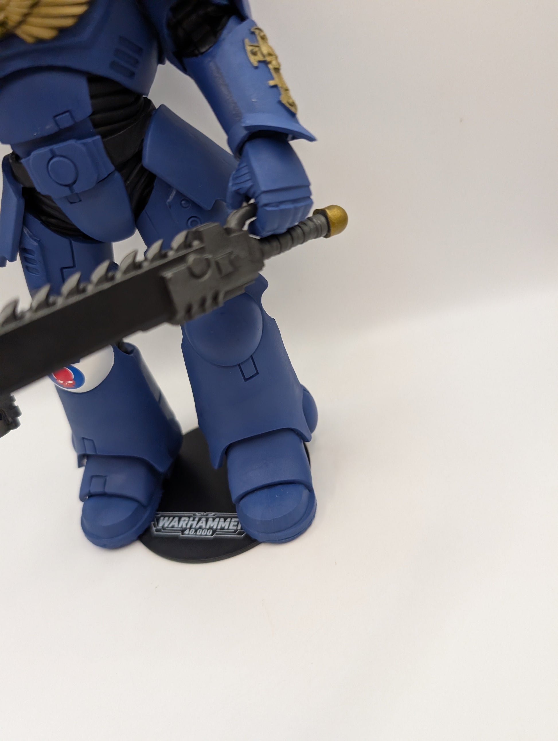 McFarlane Toys Warhammer 40,000 Ultramarines Primaris Assault Intercessor 7 Inch FRENLY BRICKS - Open 7 Days