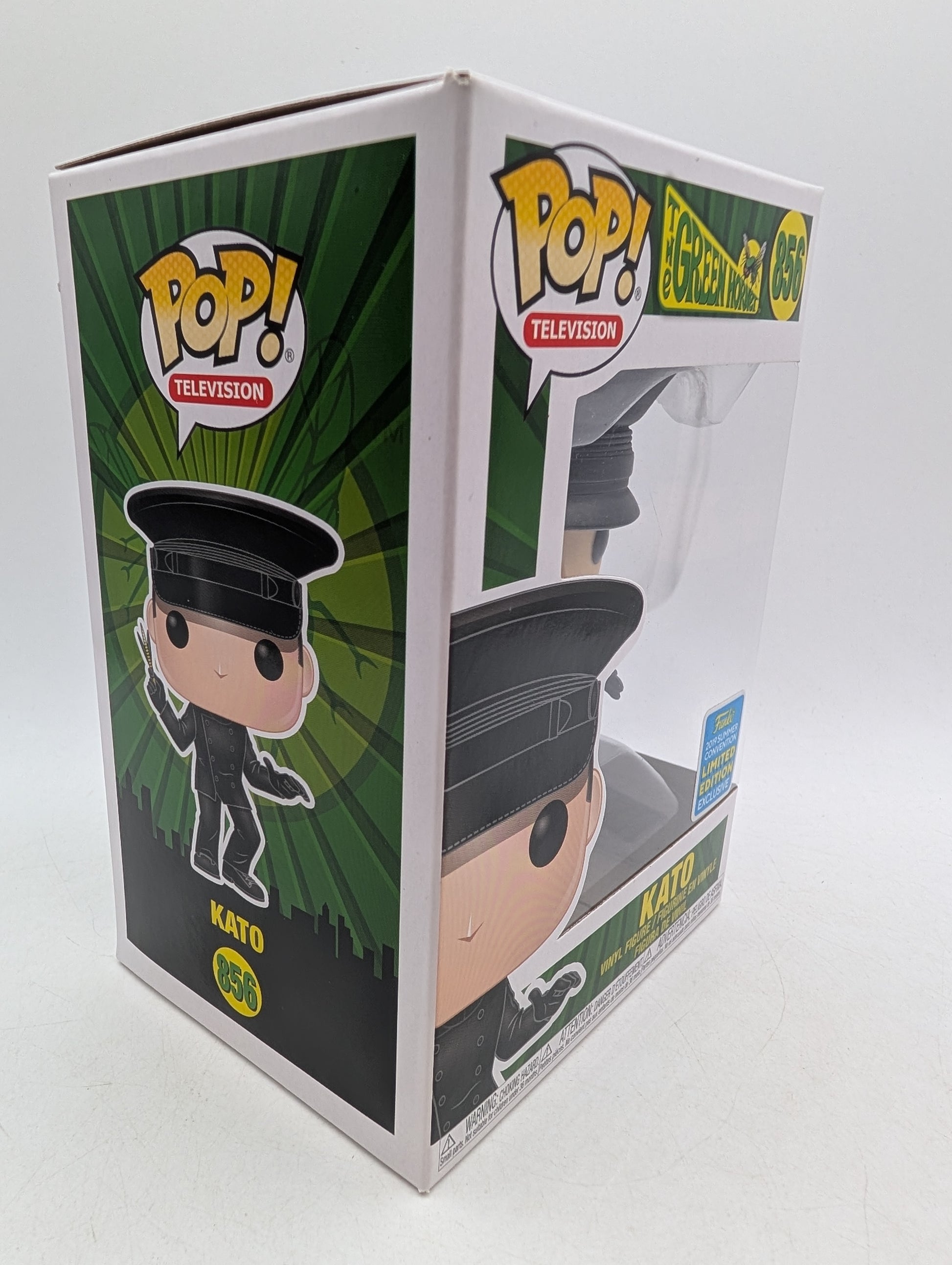 Funko POP! The Green Hornet Kato #856 2019 Summer Con Exclusive image 8