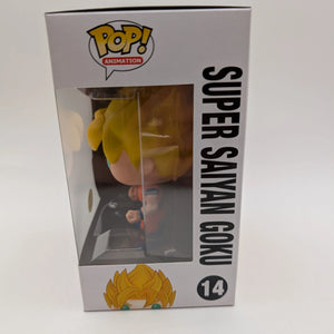Super Saiyan Goku (Glow in the Dark) Funko Pop! #14 | Dragon Ball Z, DBZ, SSJ FRENLY BRICKS - Open 7 Days