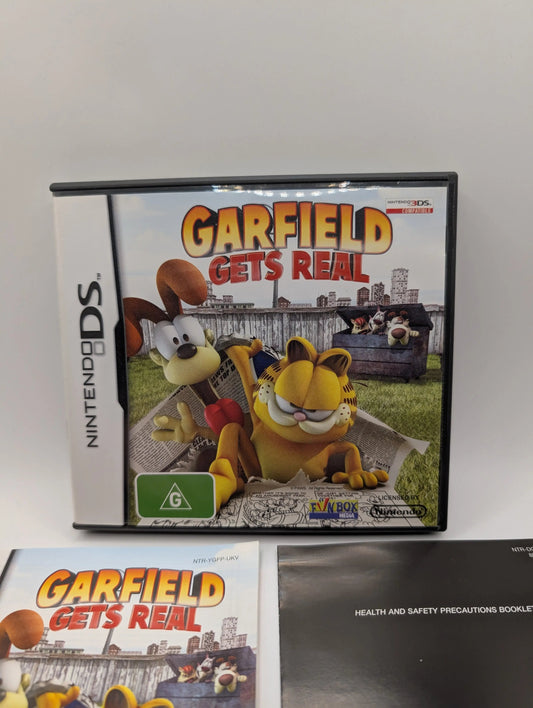Garfield Gets Real Nintendo DS 2DS 3DS Complete with Manual FRENLY BRICKS - Open 7 Days