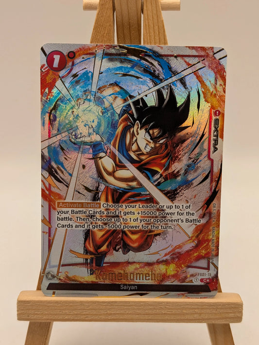 Kamehameha (Alt Art) FS01-15 C Blazing Aura - Dragon Ball Fusion World NM FRENLY BRICKS - Open 7 Days