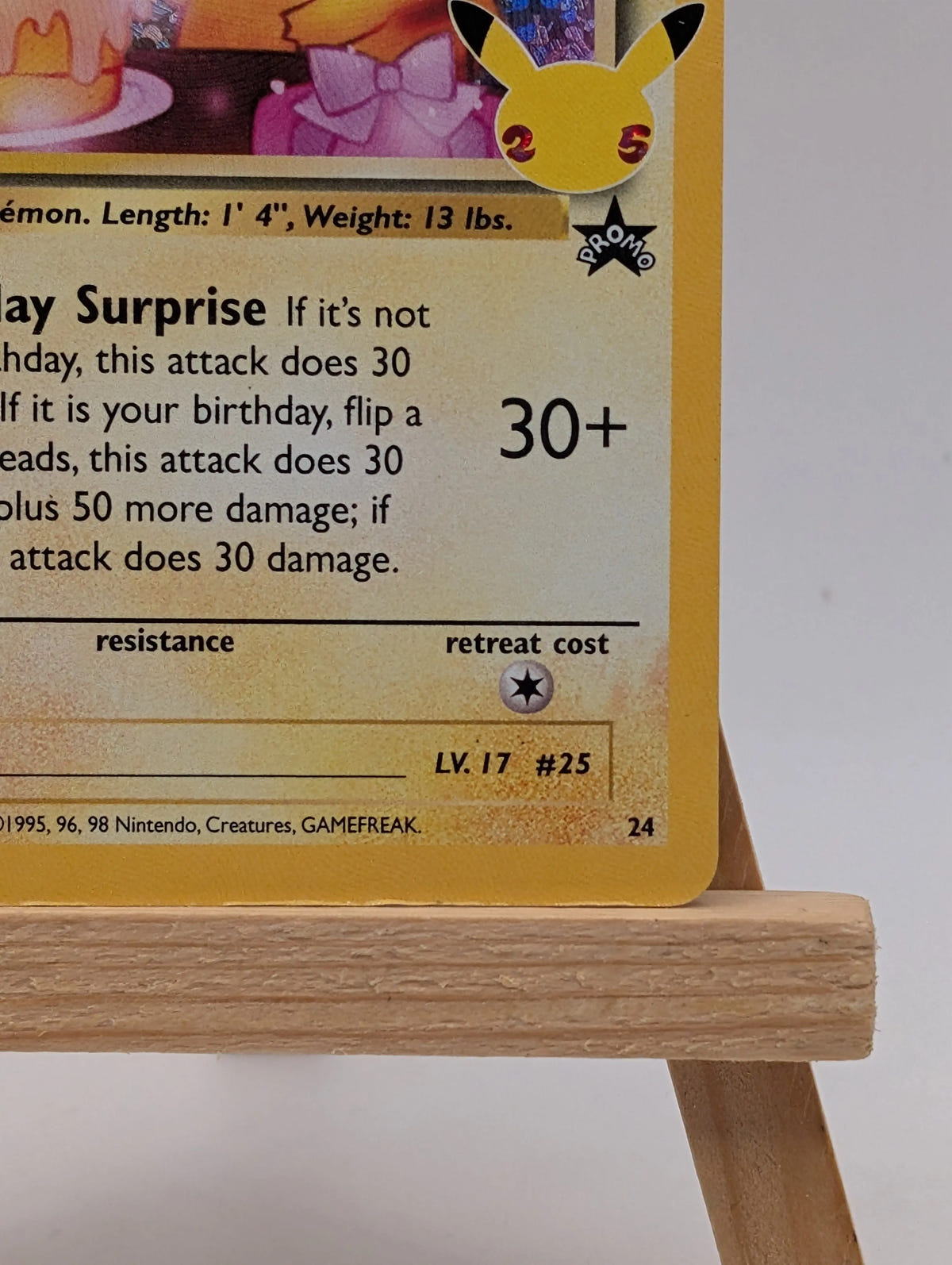 Pokemon TCG Birthday Pikachu 24 Celebrations Classic Collection Ultra Rare MP/HP FRENLY BRICKS - Open 7 Days image 6