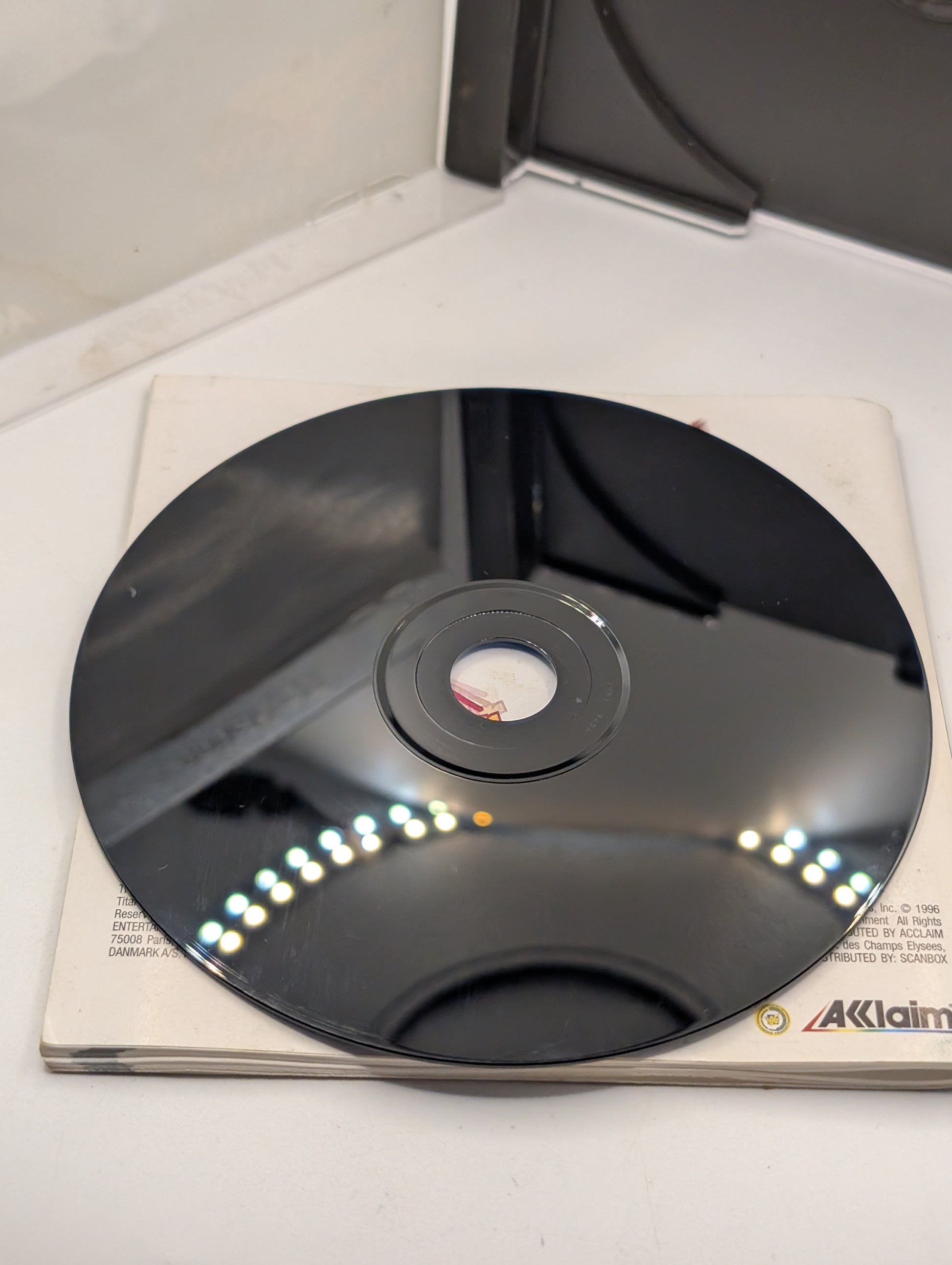 The Crow: City Of Angels + Manual - PS1 - Tested & Working