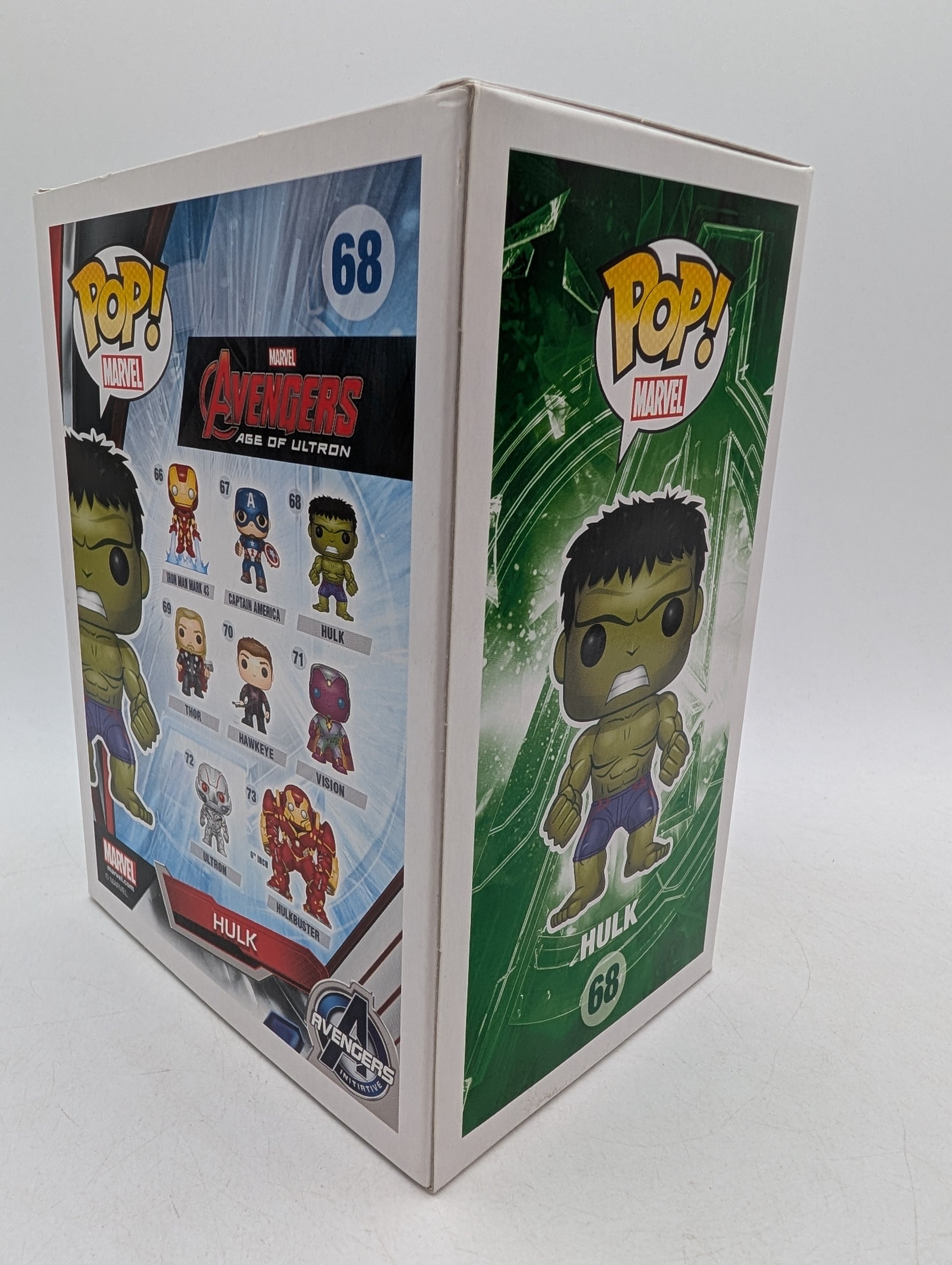 Funko POP! Avengers Age of Ultron Hulk #68 Vinyl Figure image 6