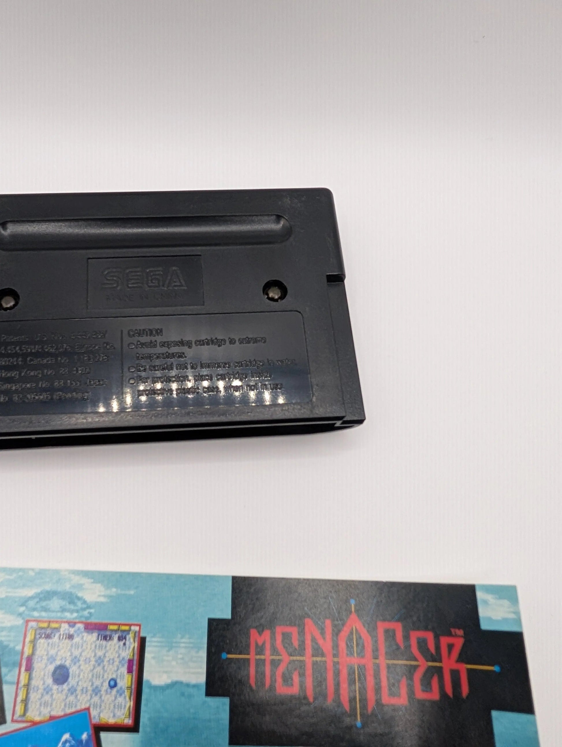 Sega Mega Drive Spiel " Menacer 6 Game Cartridge " MD 16-Bit | OVP PAL USED FRENLY BRICKS - Open 7 Days