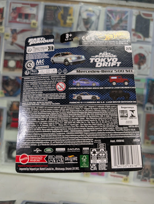 Mercedes Benz 500 SEL Hot Wheels Premium Car Culture Fast & Furious Series FRENLY BRICKS - Open 7 Days