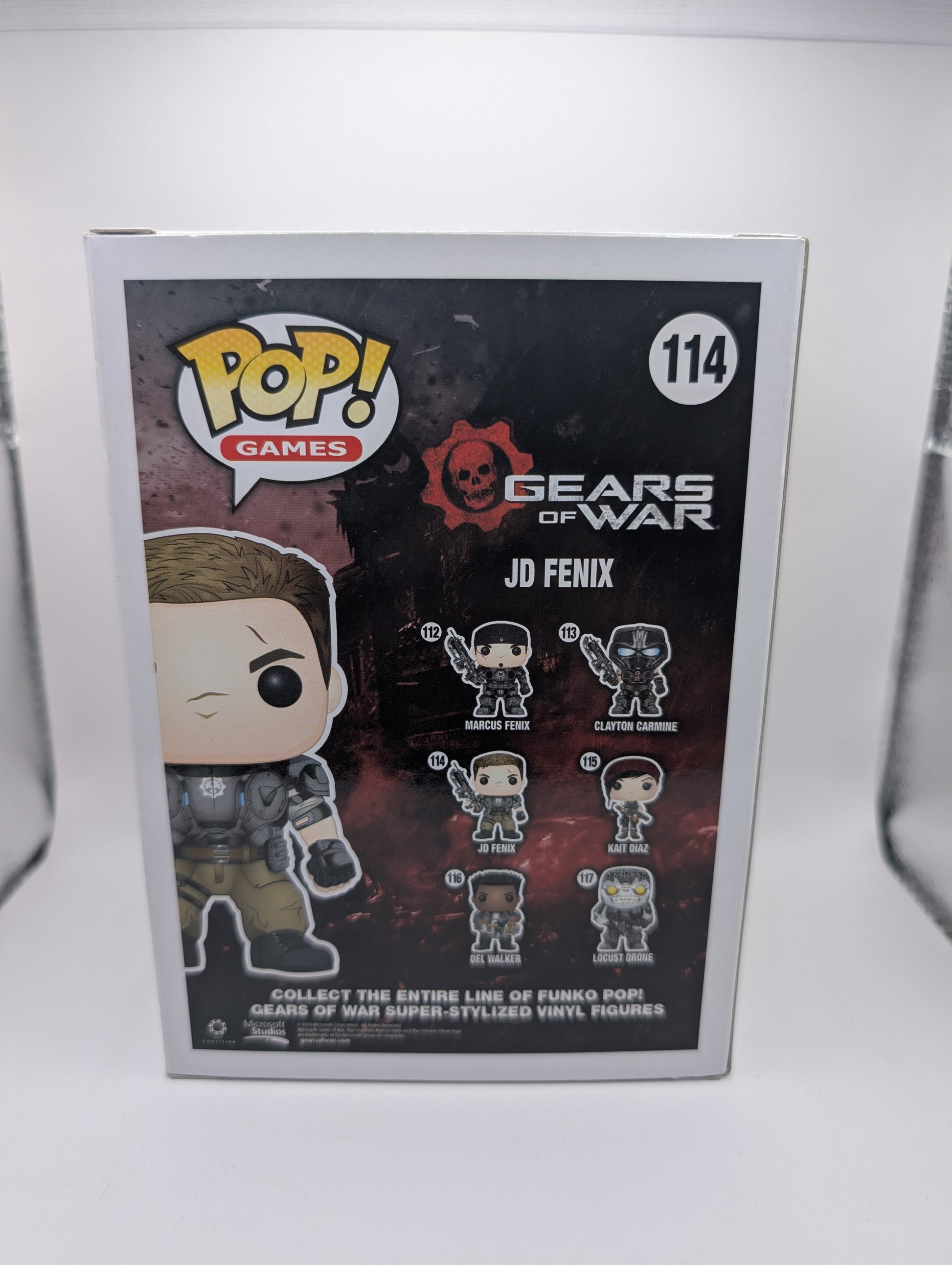 JD Fenix 114 Gears of War Funko Pop! FRENLY BRICKS - Open 7 Days