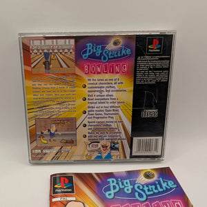 Big Strike Bowling (PS1, 2003) - PAL - Complete in Case PlayStation 1 Video Game FRENLY BRICKS - Open 7 Days