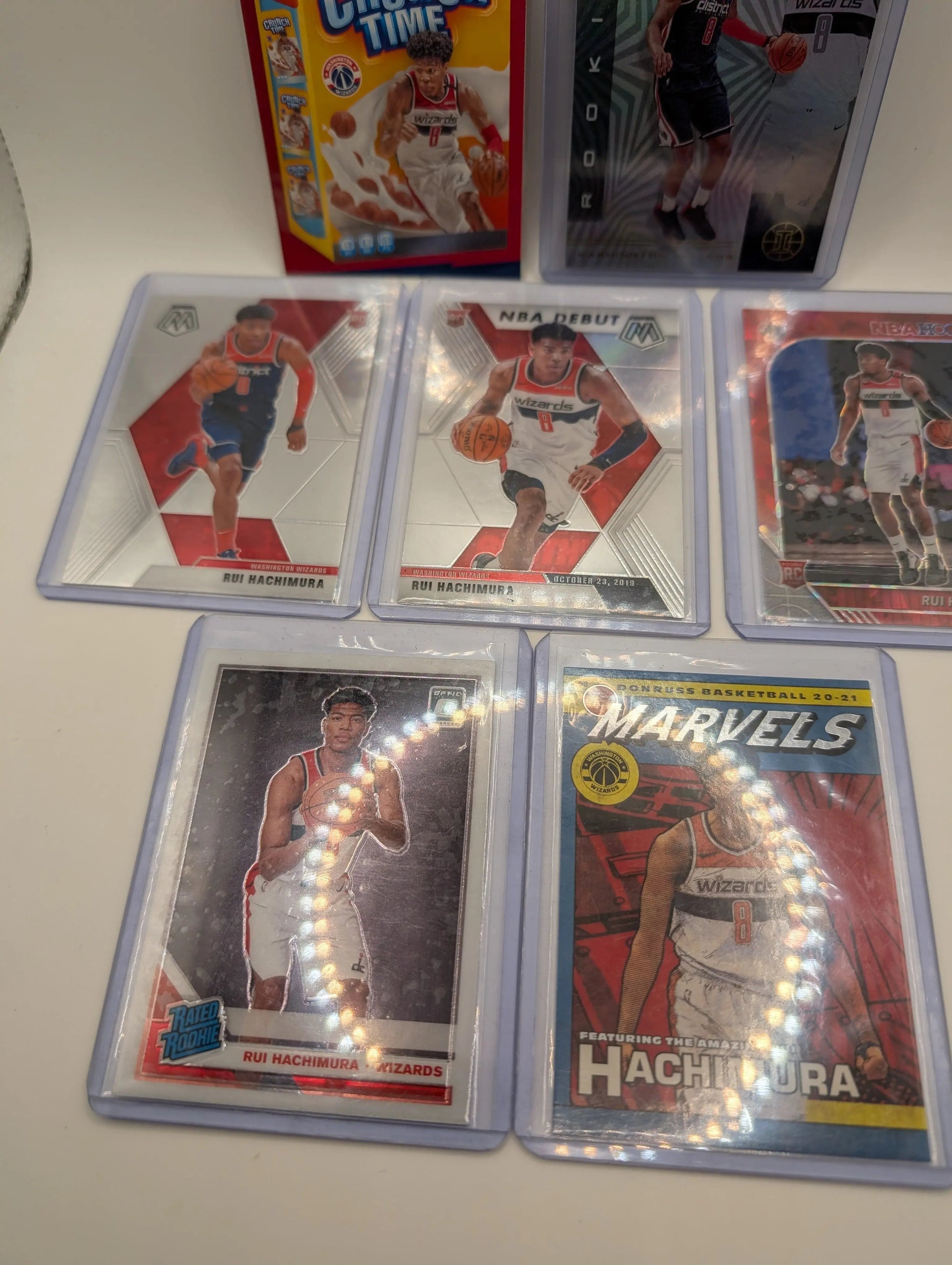 Rui Hachimura 2019/20 Rookie Lot, Wizards, donruss, mosaic, hoops, optic lot FRENLY BRICKS - Open 7 Days