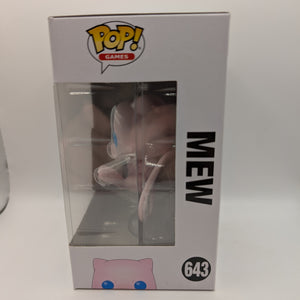 Funko POP Pokemon Mew #643 Vinyl Figure FRENLY BRICKS - Open 7 Days