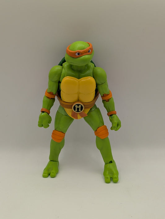 BST AXN Wave 2 TMNT Michelangelo Figure The Loyal Subjects loose FRENLY BRICKS - Open 7 Days