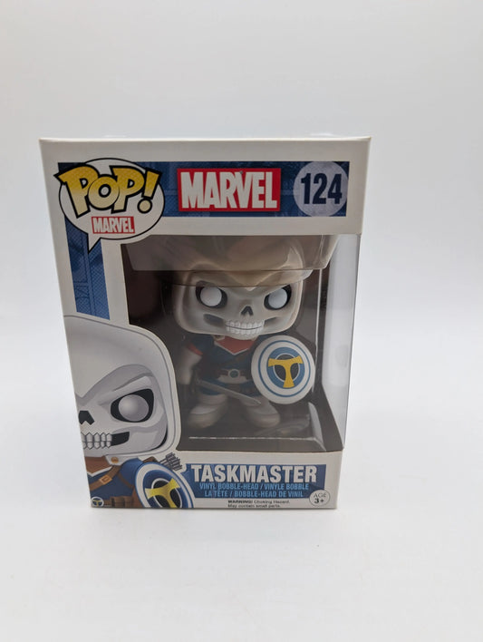 Funko Pop! Marvel Taskmaster 124 Vinyl Figure FRENLY BRICKS - Open 7 Days