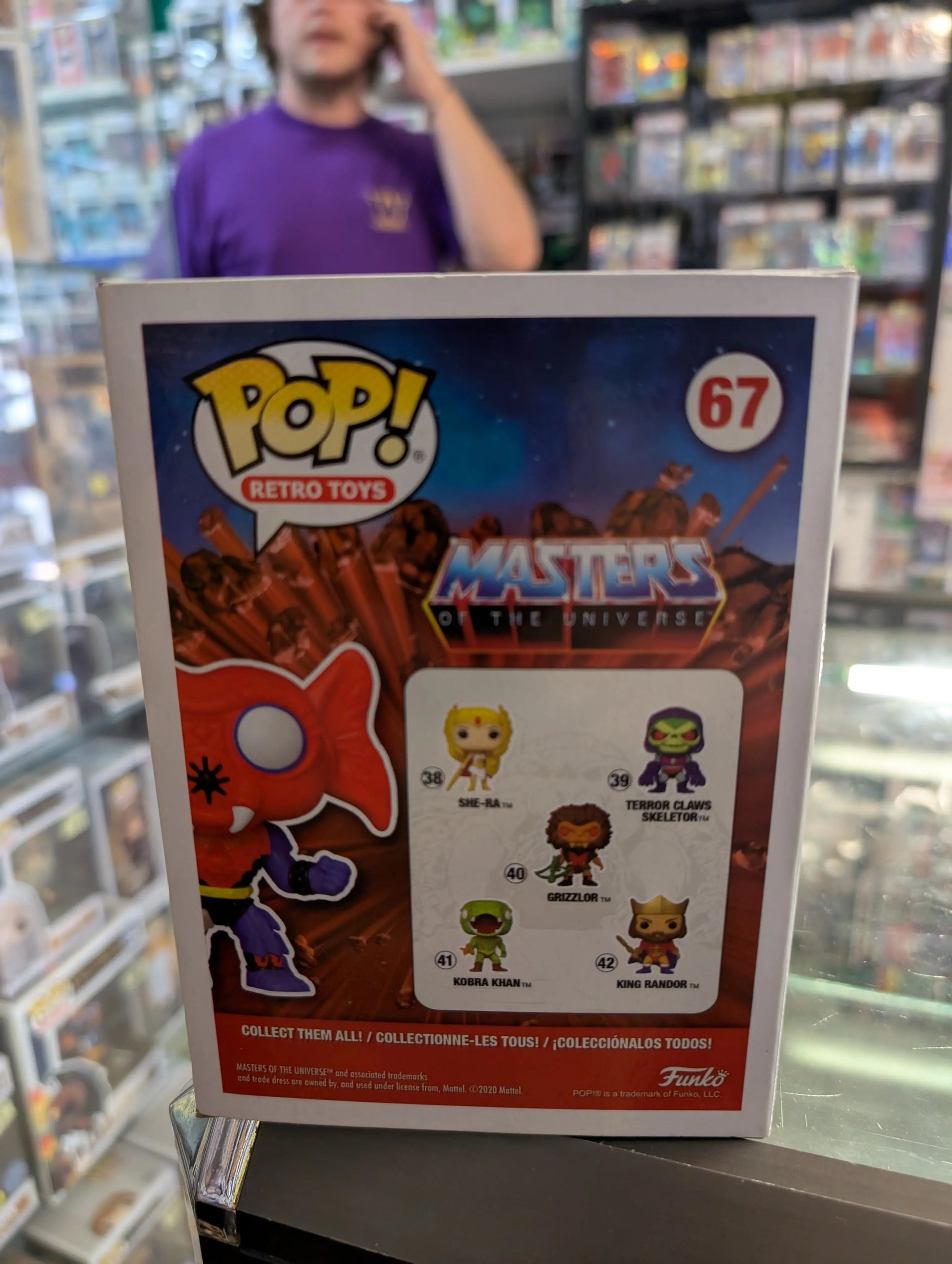 Mantenna 67 ~ Masters of the Universe ~ Funko Pop Vinyl ~ Retro Toys FRENLY BRICKS - Open 7 Days