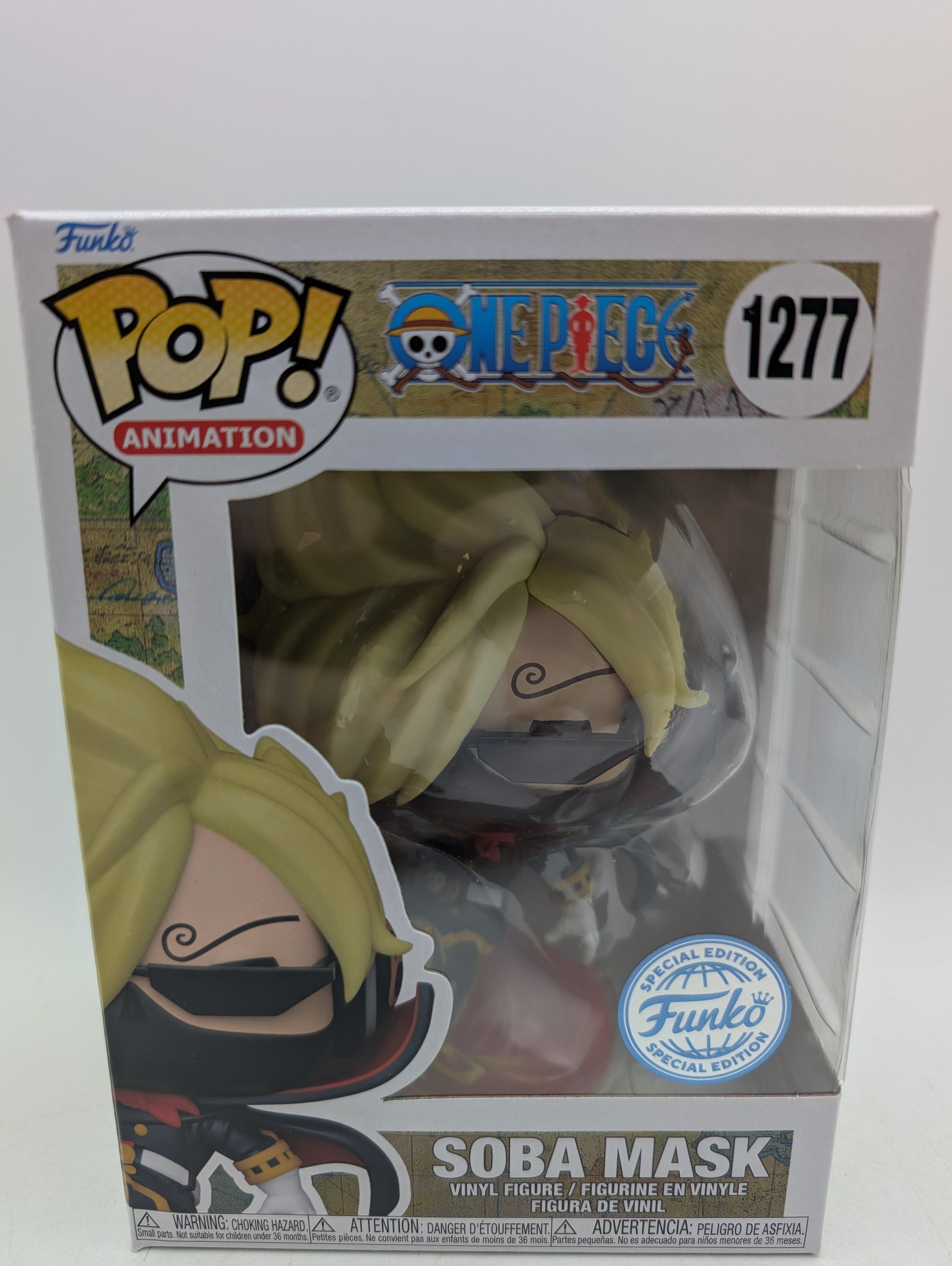 Funko Pop! One Piece Soba Mask #1277 image 1