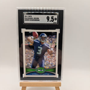 2012 Topps - Russell Wilson #165 Stands in Background (RC) SGC 9.5