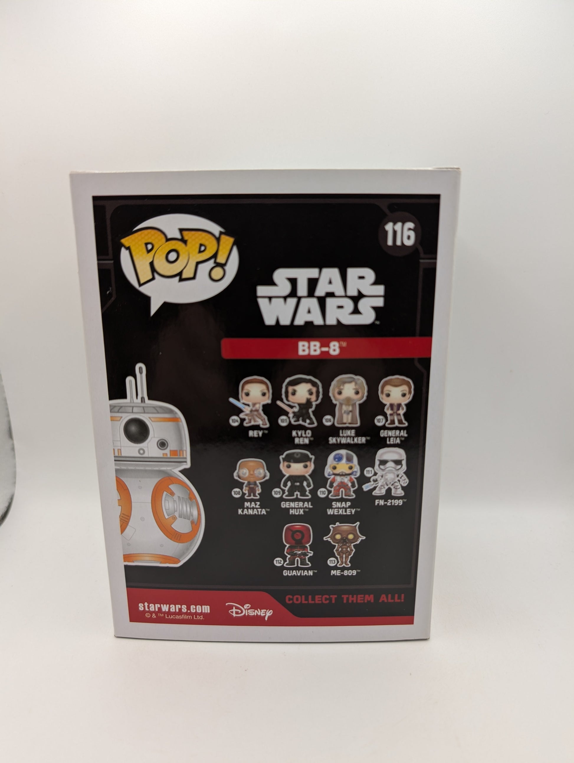 Funko Pop Vinyl BB-8 Thumbs Up Star Wars #116 2016 Summer Convention FRENLY BRICKS - Open 7 Days