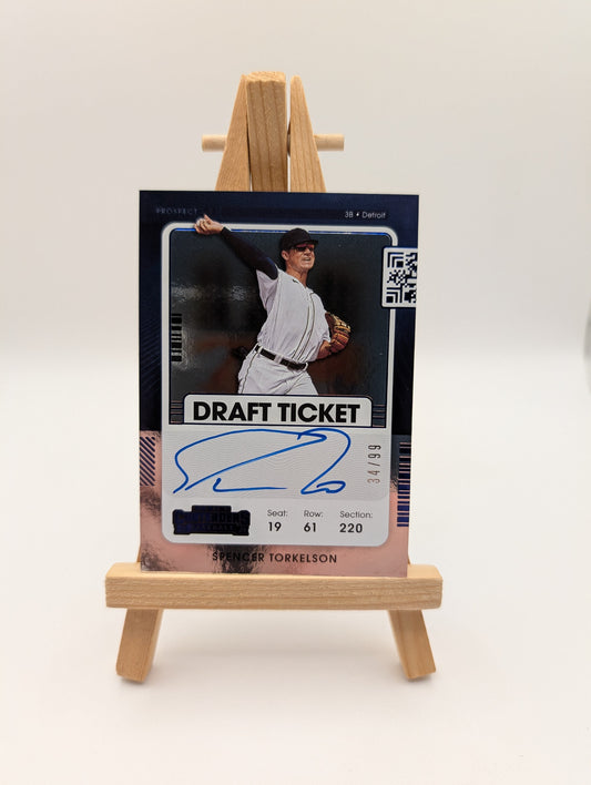 2021  Panini Contenders Spencer Torkelson Draft Ticket Auto /99 | Detroit Tigers FRENLY BRICKS - Open 7 Days