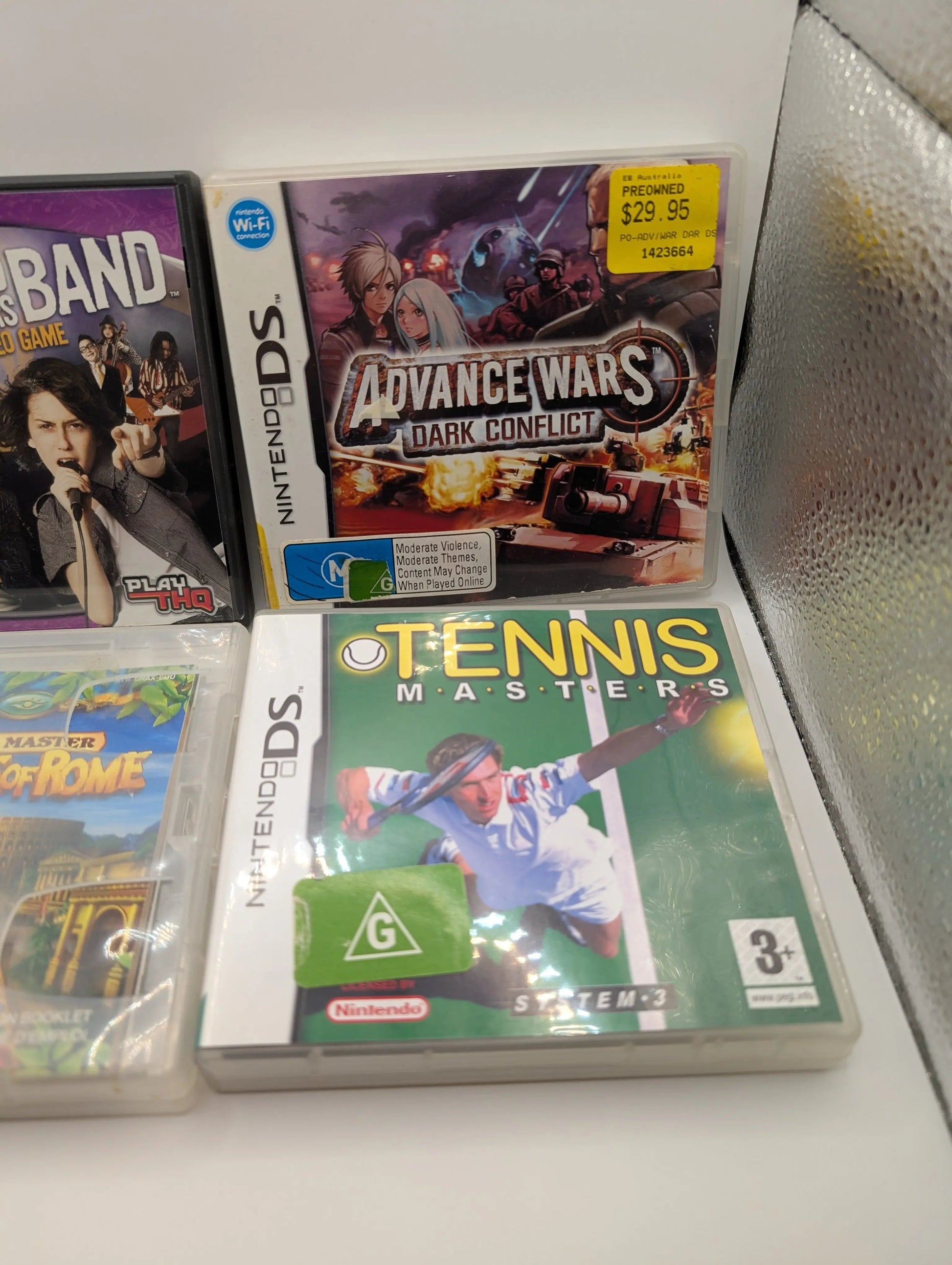 Nintendo DS Lot Bundle 4x Games, Fun, War, Sport, Puzzles, Working and Tested FRENLY BRICKS - Open 7 Days