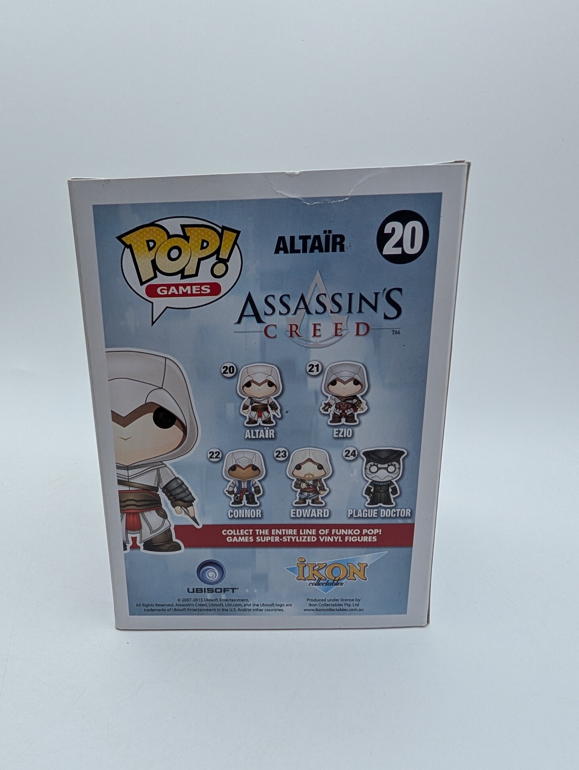 Funko Pop Vinyl : Altaïr #20 : Assassins Creed FRENLY BRICKS - Open 7 Days