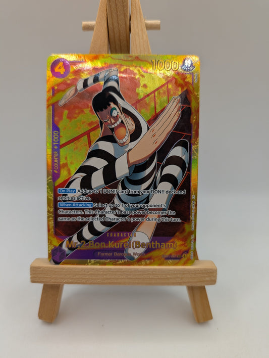 Mr.2.Bon.Kurei (Bentham) EB01-061 Extra Booster Collection Foil One Piece Cards FRENLY BRICKS - Open 7 Days