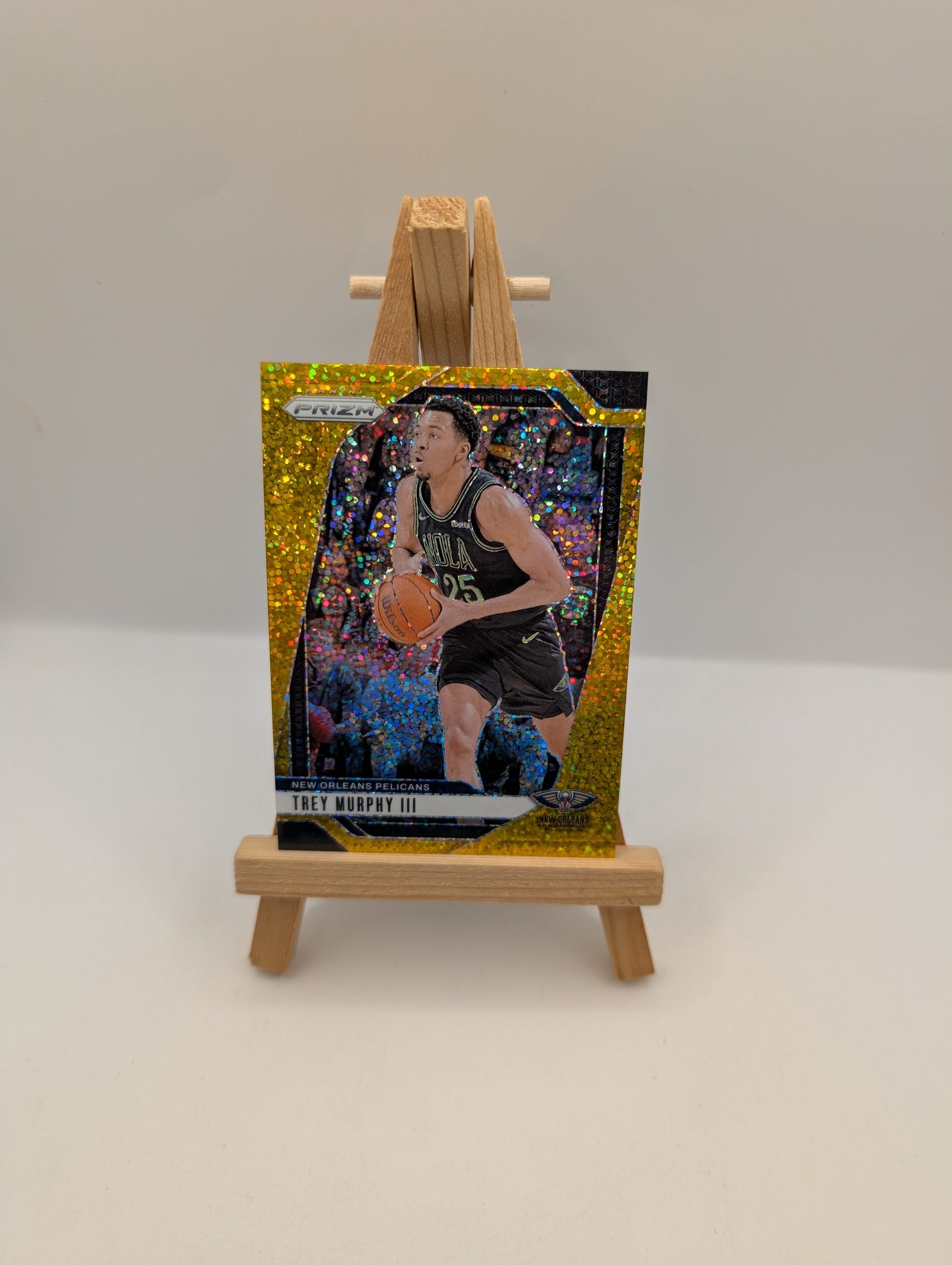 2024-25 Panini Prizm - Trey Murphy III #173 Gold Sparkle /24 FRENLY BRICKS - Open 7 Days image 1