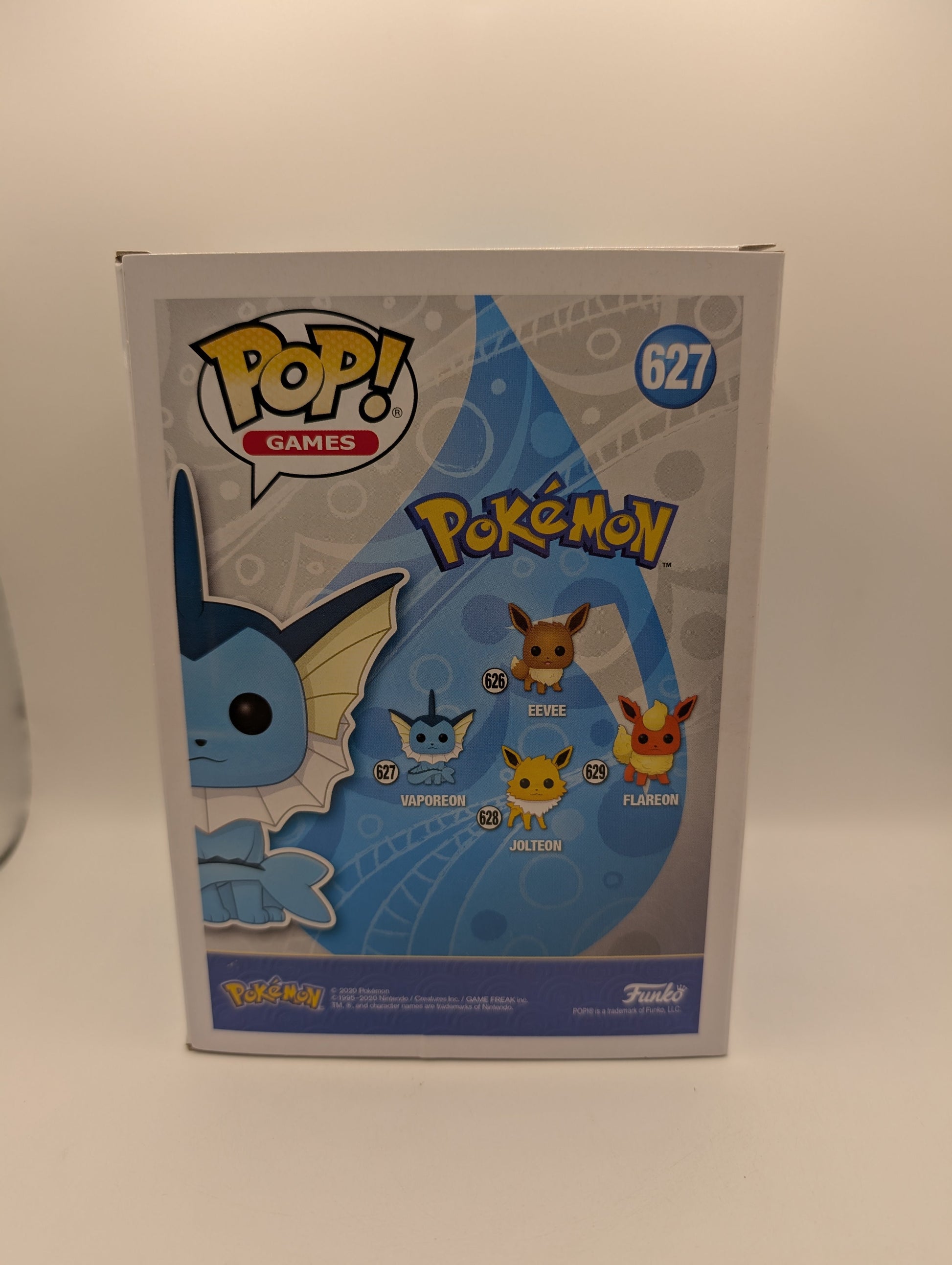 Funko Pop Vinyl Vaporeon Diamond 2021 Spring Convention Edition #627 FRENLY BRICKS - Open 7 Days