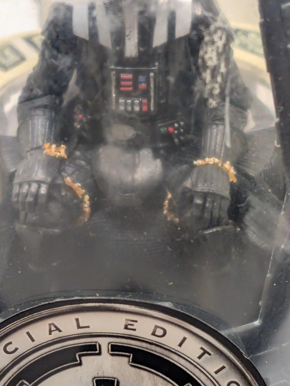 2005 STAR WARS DARTH VADER SPECIAL EDITION '500' FIGURE CHAMBER HASBRO FRENLY BRICKS - Open 7 Days image 9