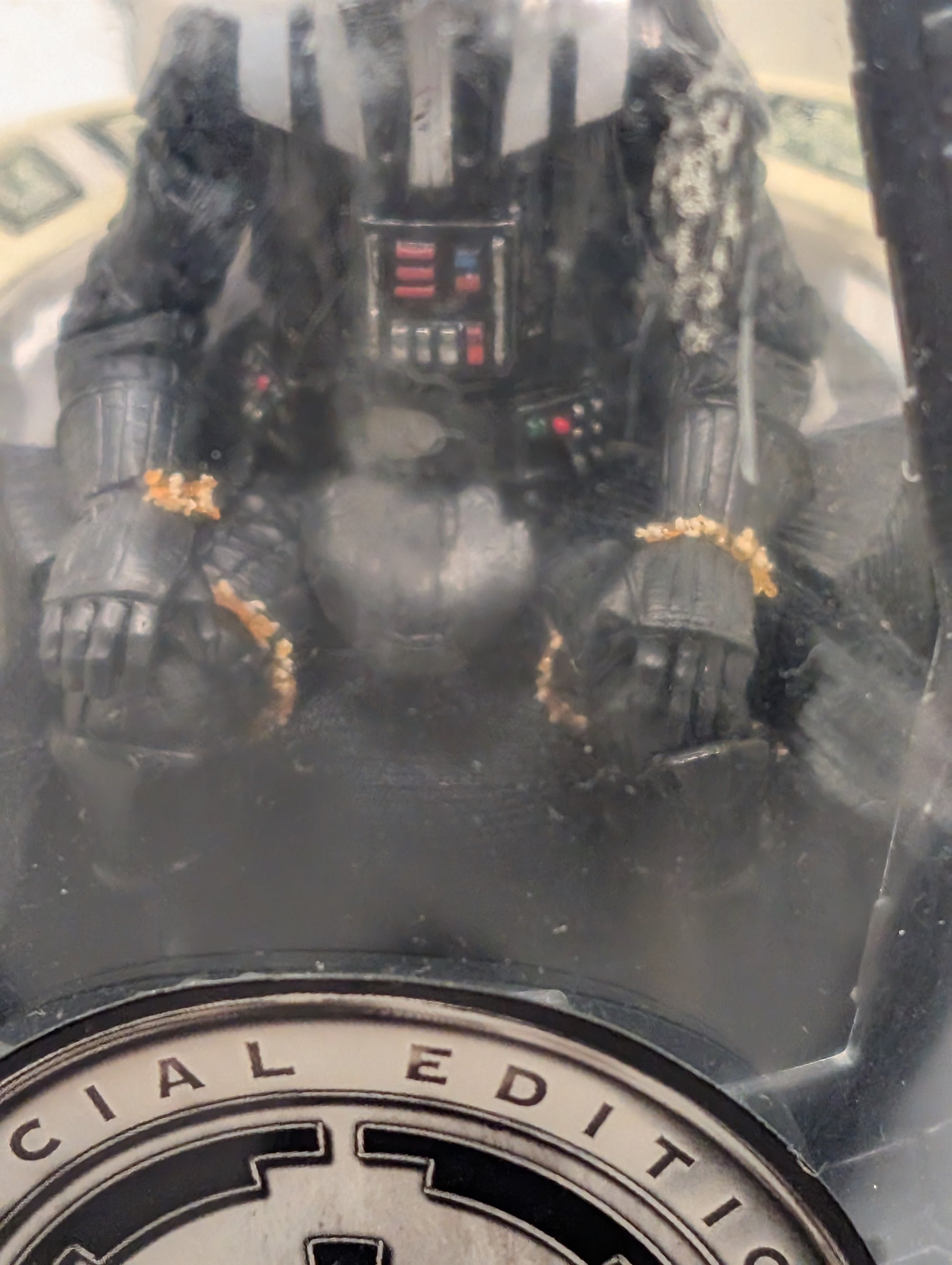 2005 STAR WARS DARTH VADER SPECIAL EDITION '500' FIGURE CHAMBER HASBRO