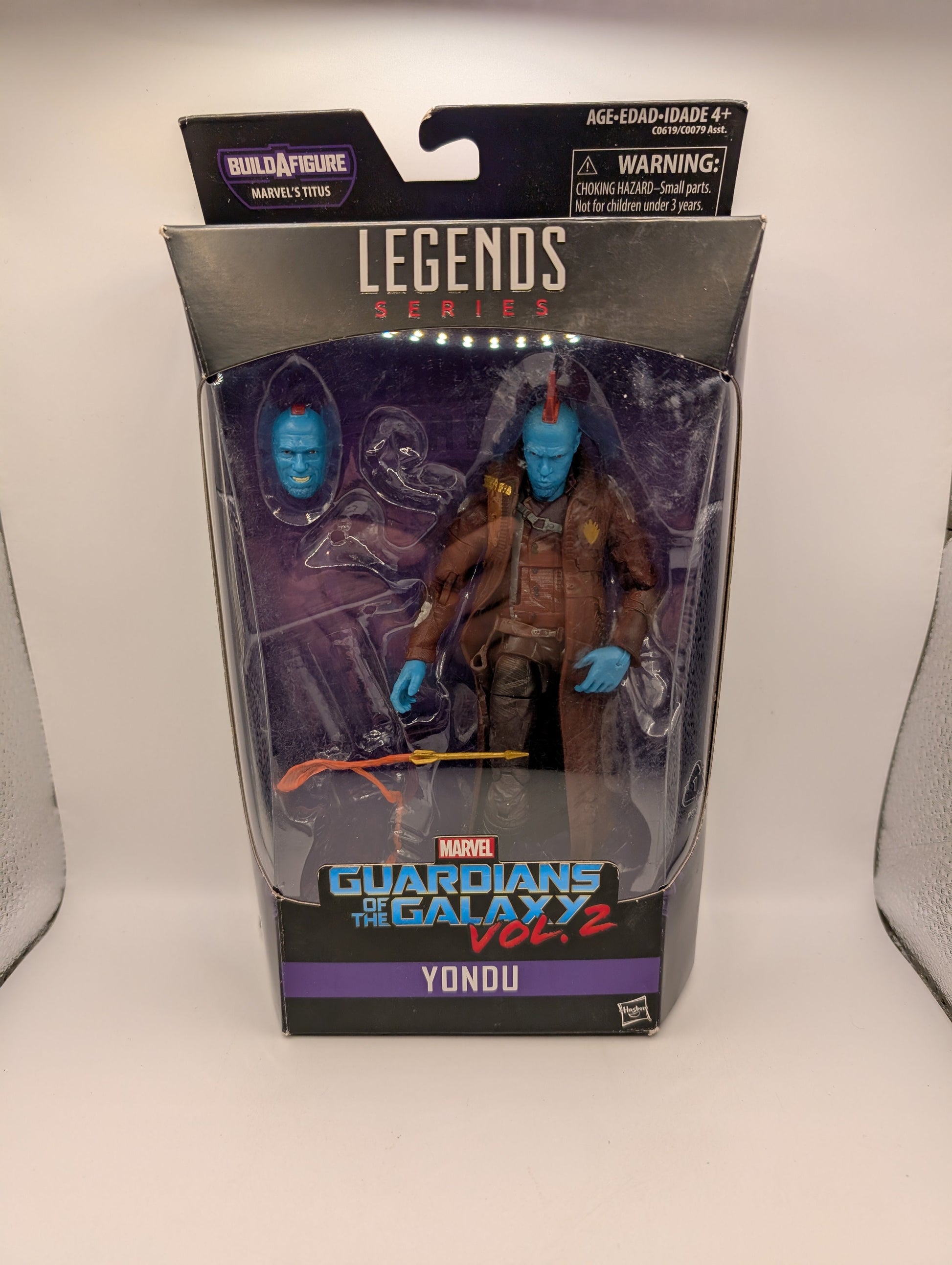 Marvel Legends Guardians Of The Galaxy Vol. 2 Yondu 6" Figure Titus NO PART BAF 2016 FRENLY BRICKS - Open 7 Days