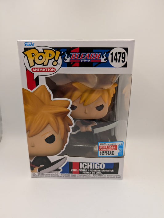 Funko Pop - Bleach - Ichigo Kurosaki #1479 NYCC 2023 Exclusive FRENLY BRICKS - Open 7 Days