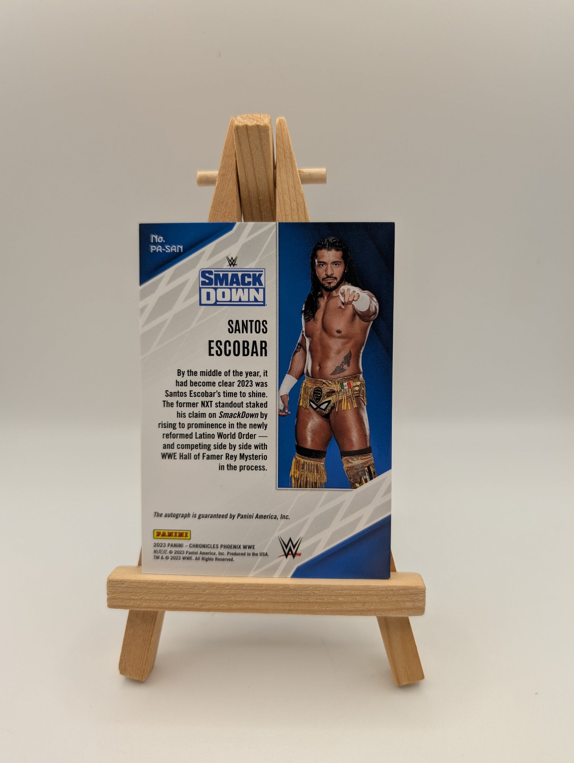 Santos Escobar 2023 WWE Chronicles Phoenix Silver Auto #PA-SAN FRENLY BRICKS - Open 7 Days