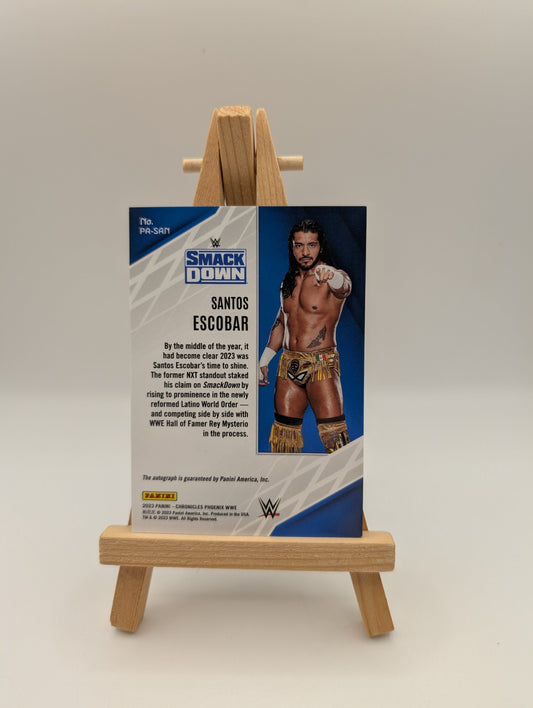 Santos Escobar 2023 WWE Chronicles Phoenix Silver Auto #PA-SAN FRENLY BRICKS - Open 7 Days
