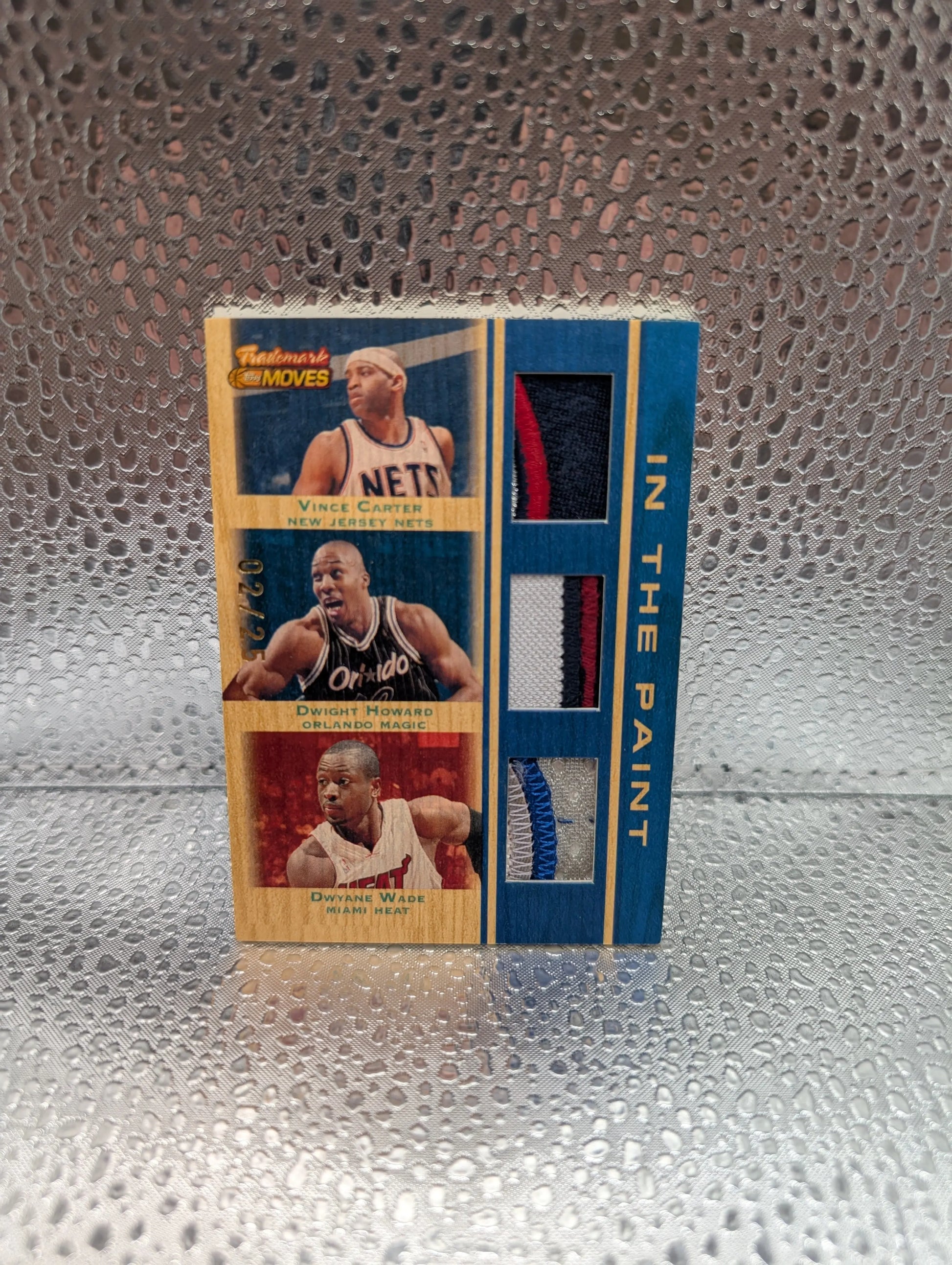 D Wade, V Carter, D Howard All Star Game Relics /25 - Topps Trademark Moves TTR-CHW FRENLY BRICKS - Open 7 Days