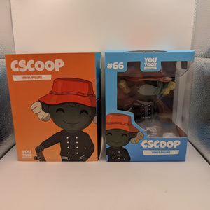 You Tooz Cscoop # 66 Vinyl Figure Limited Edition Code Unscratched FRENLY BRICKS - Open 7 Days