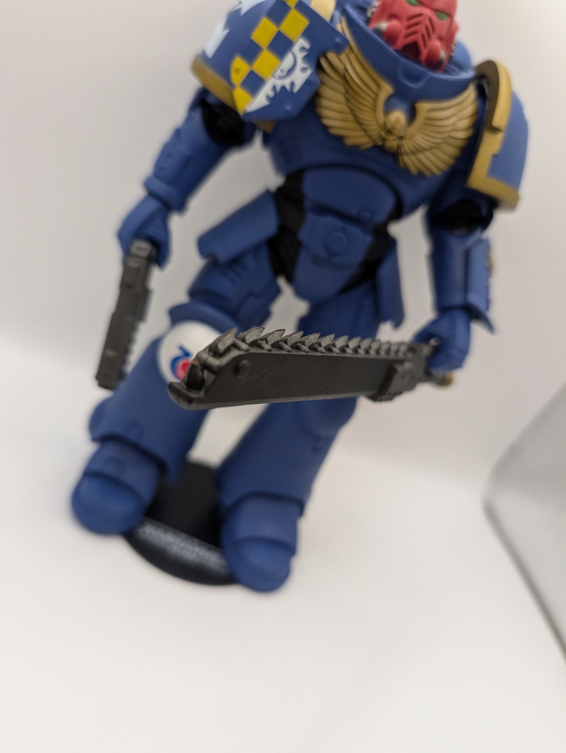McFarlane Toys Warhammer 40,000 Ultramarines Primaris Assault Intercessor 7 Inch FRENLY BRICKS - Open 7 Days