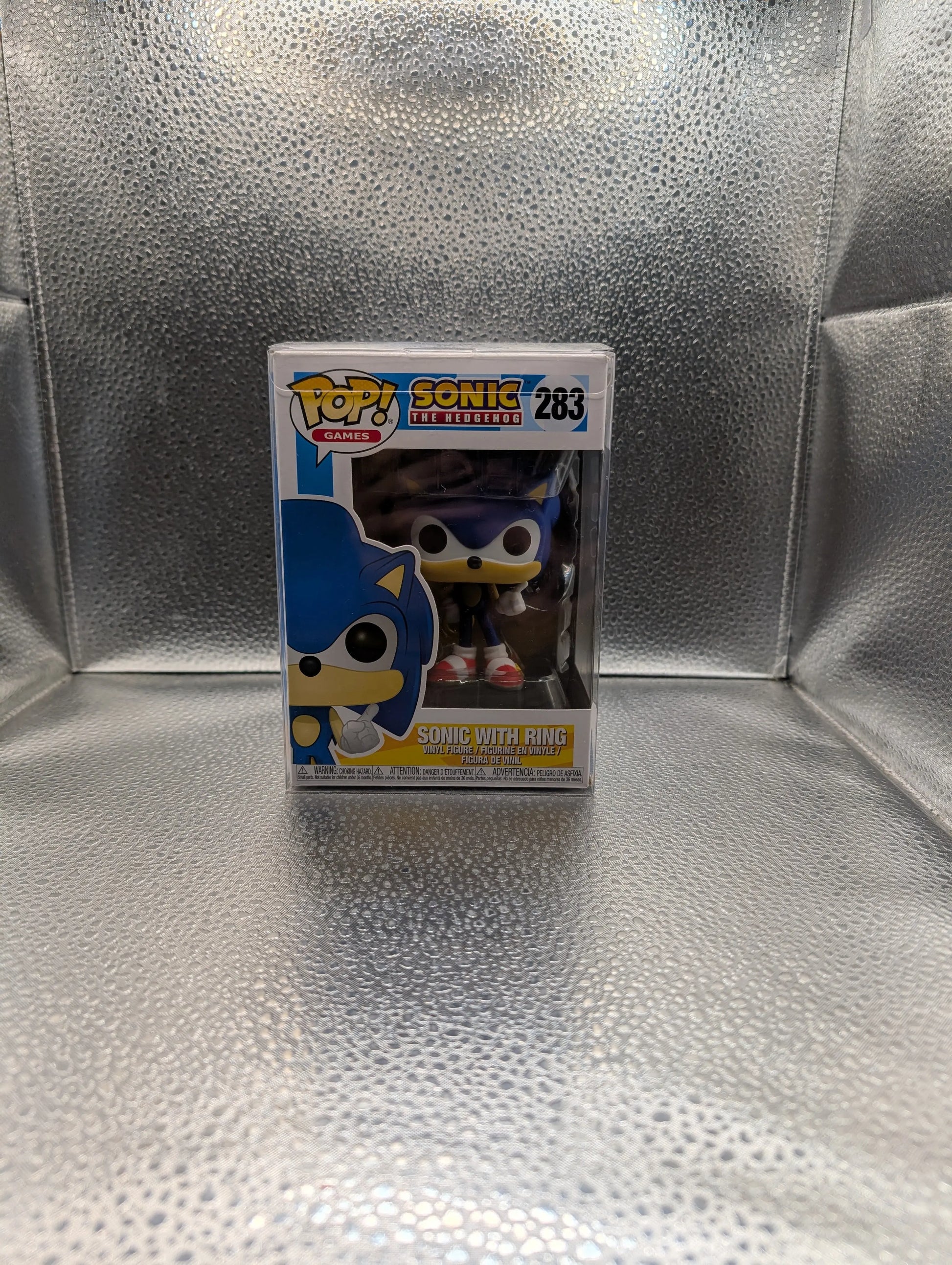 FUNKO Pop Vinyl Sonic With Ring #283 FRENLY BRICKS - Open 7 Days