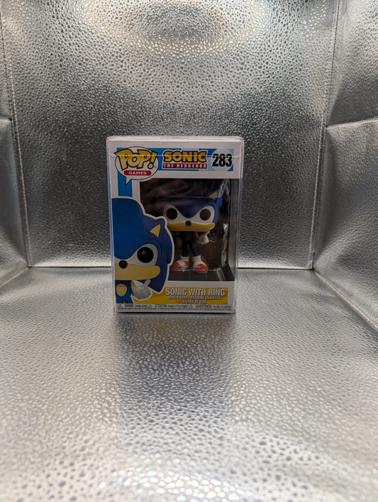FUNKO Pop Vinyl Sonic With Ring #283 FRENLY BRICKS - Open 7 Days