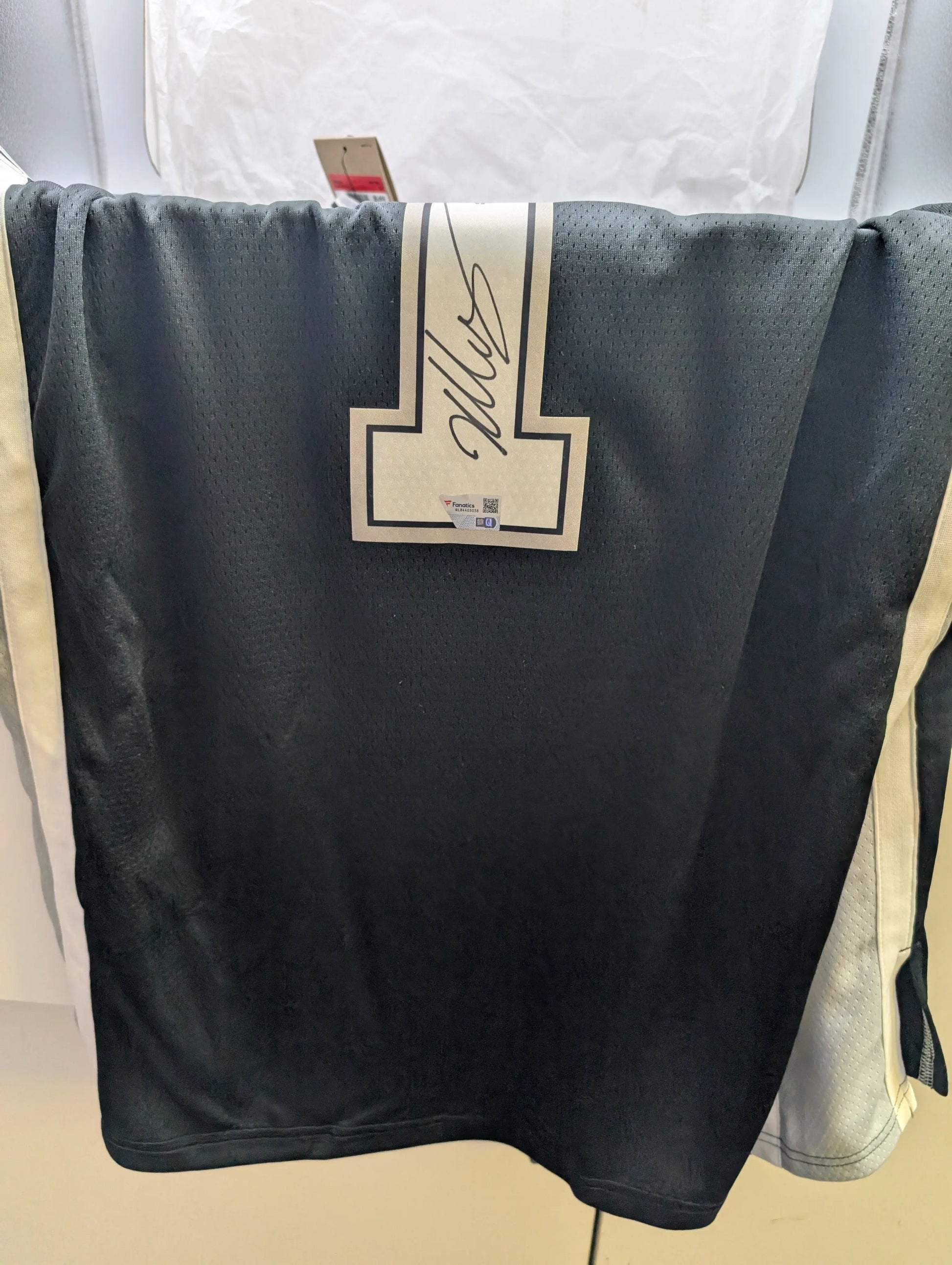 Victor Wembanyama Signed Nike Icon Jersey with 2023 #1 Pick Inscription Fanatics FRENLY BRICKS - Open 7 Days