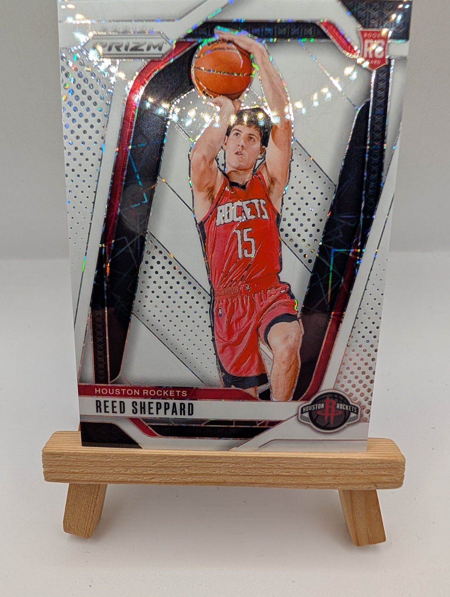 Reed Sheppard 2024-25 Prizm White Prizm RC #268 174/175 (BK627) FRENLY BRICKS - Open 7 Days