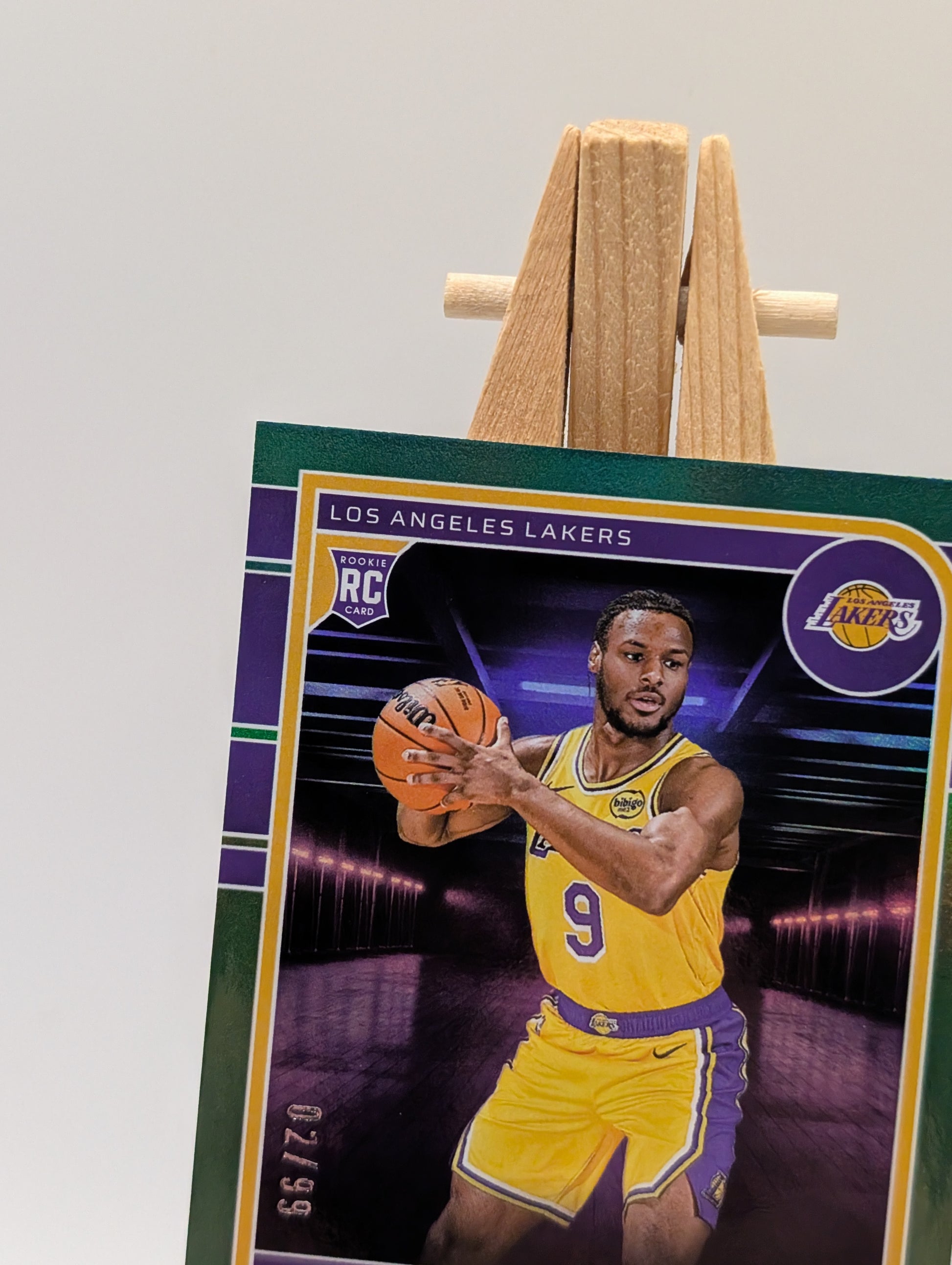 2024-25 BRONNY JAMES JR /99 PANINI HOOPS ROOKIE RC #280