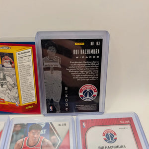 Rui Hachimura 2019/20 Rookie Lot, Wizards, donruss, mosaic, hoops, optic lot FRENLY BRICKS - Open 7 Days